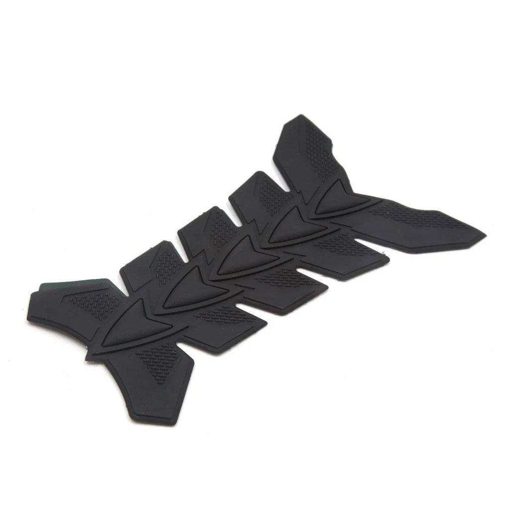 Oil Fuel Tank 3D Pad Protector Sticker for Harley Davidson Black (1980–2008)
