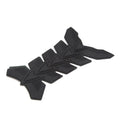 Oil Fuel Tank 3D Pad Protector Sticker for Harley Davidson Black (1980–2008)