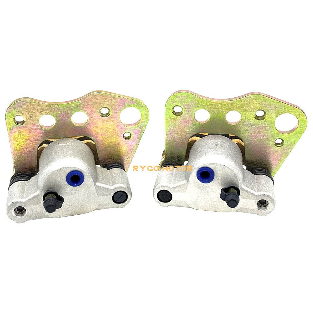 Front Rear Brake Master Cylinders & Calipers W/Pads for Polaris ATP 330 500 (2004–2006)