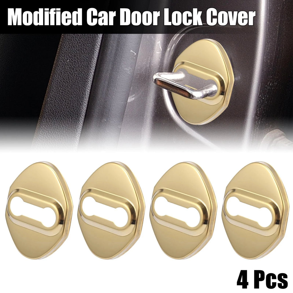 4pcs Door Lock Latch Striker Cover Protector for Toyota (2012–2022)