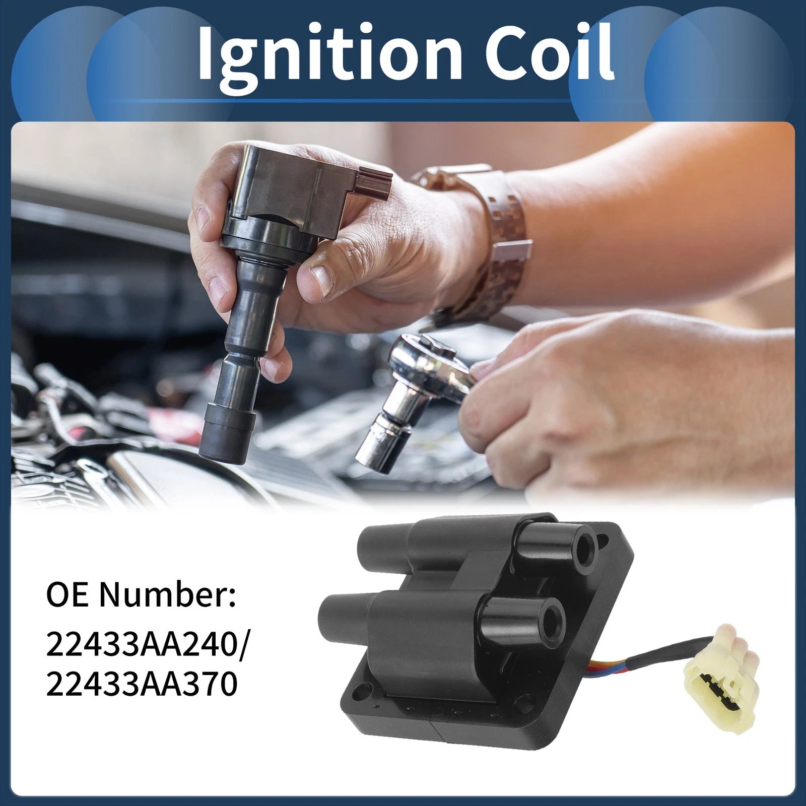 Ignition Coil Pack Replacement for Subaru Forester H4 2.5L (1998–2002)