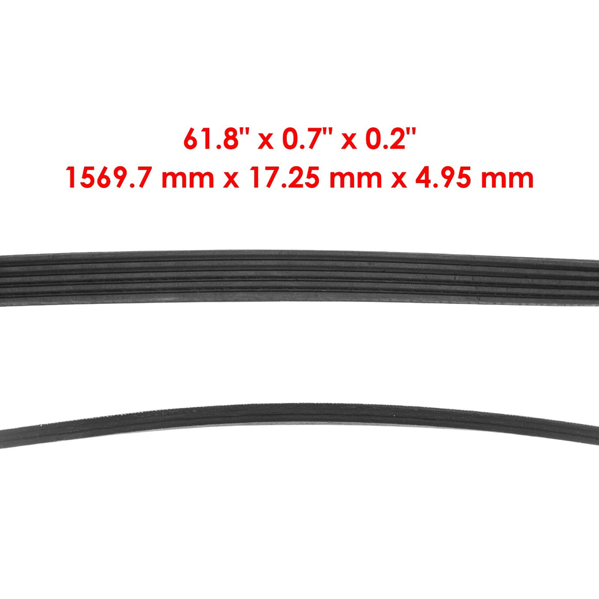 Hydraulic Pump Drive Belt Replacement for Toro Z 500 Z550 Z Master (2008–2008)