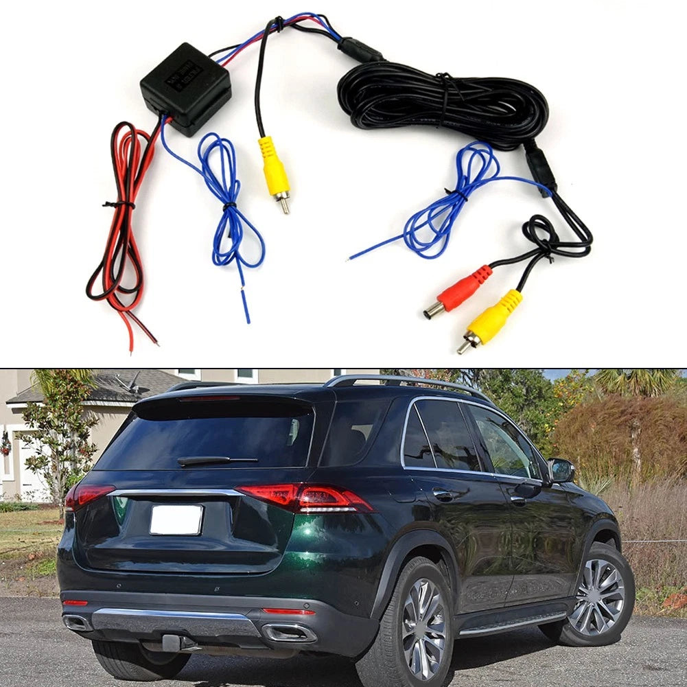 Efficient ACC Power Wire for Car Rear View Camera with Relay Protection