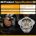 Engine Coolant Thermostat Replacement for American Motors Concord (1980–1982)