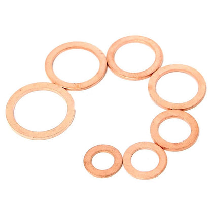 120Pcs Flat Ring Washer Gasket Set for Assorted Applications