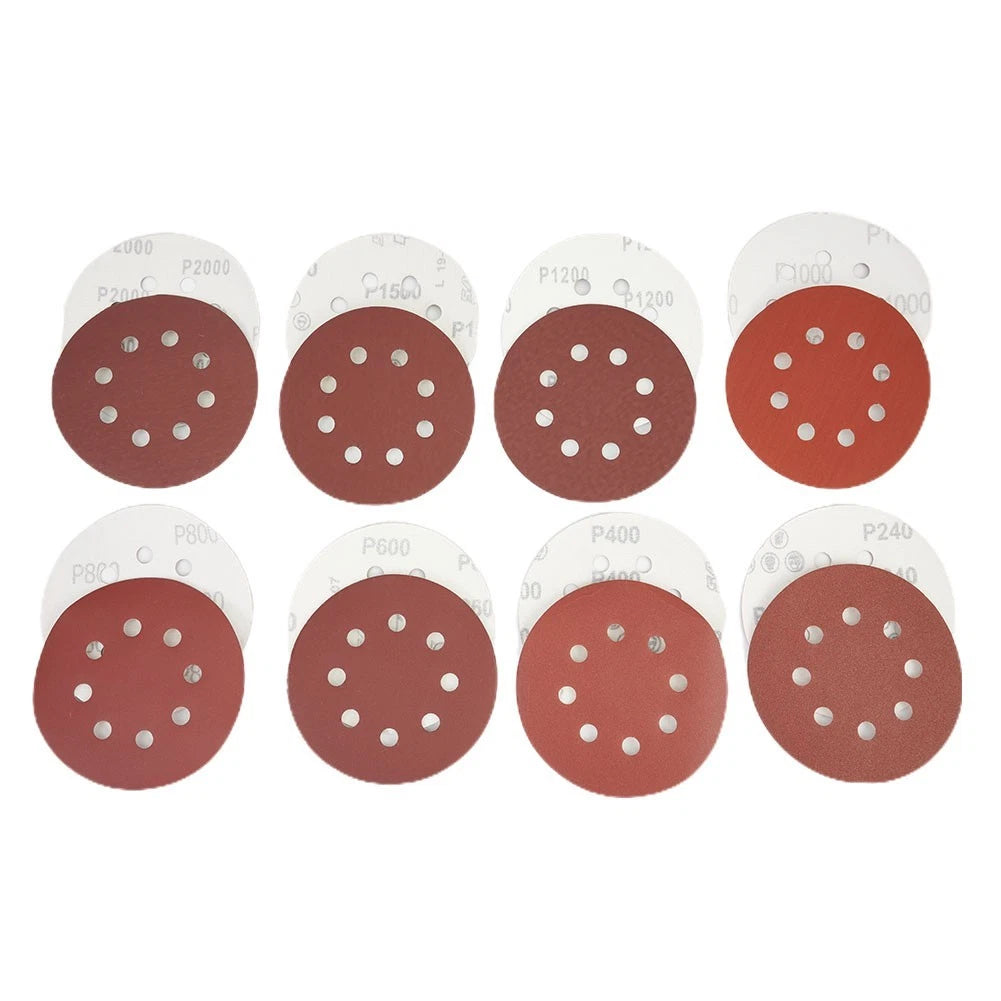 Set of 40 Sanding Discs for Polishing (240-2000 Grit)