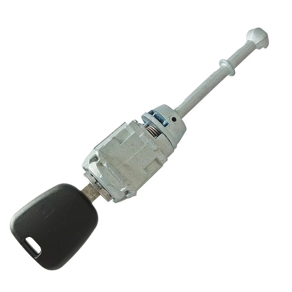 Door Lock Cylinder for Easy Installation (Black/Silver Finish)