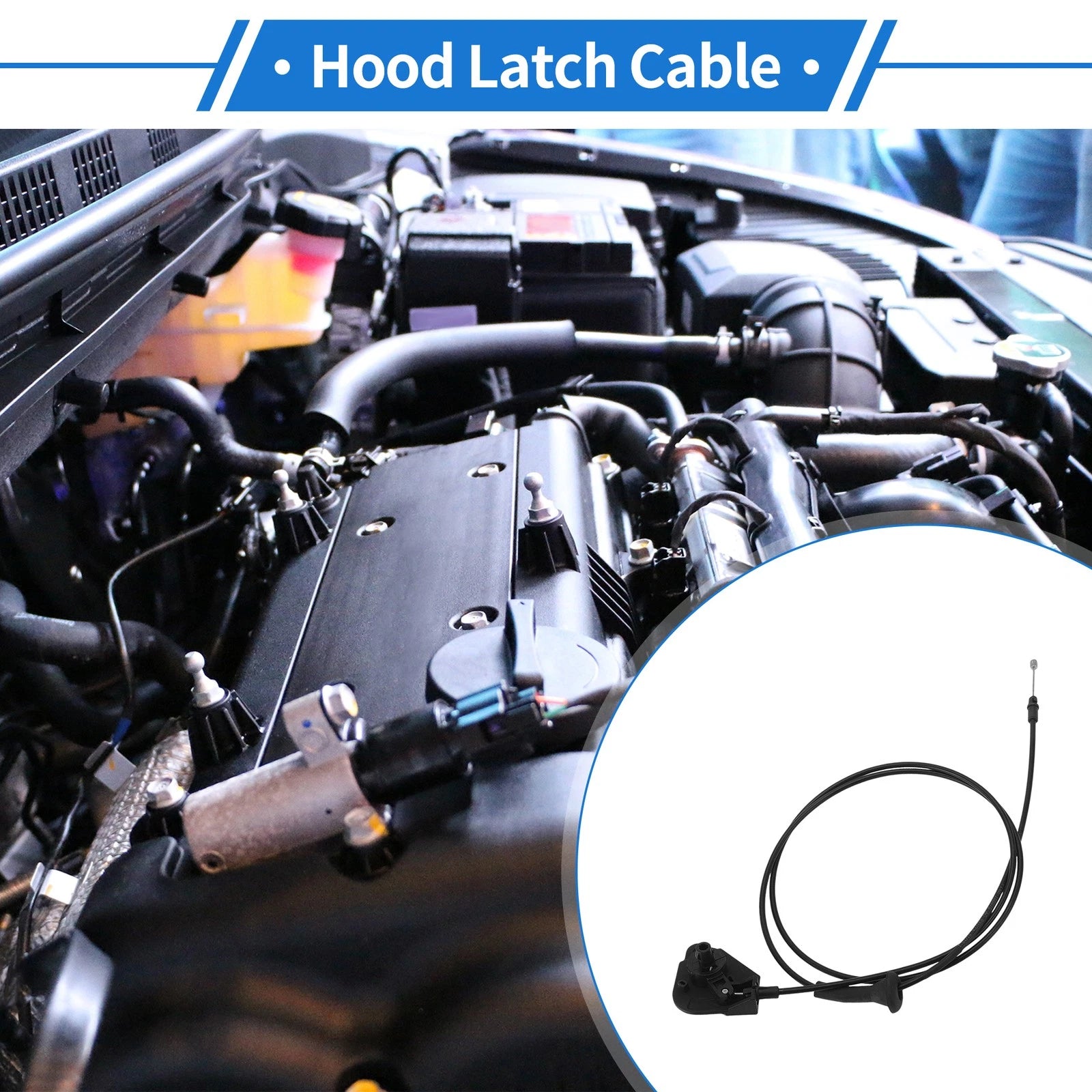 Hood Latch Cable Replacement for Ford Edge (2015–2024)
