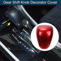 Gear Shift Knob Decorator Cover for Honda Accord (2013–2017) Red Console