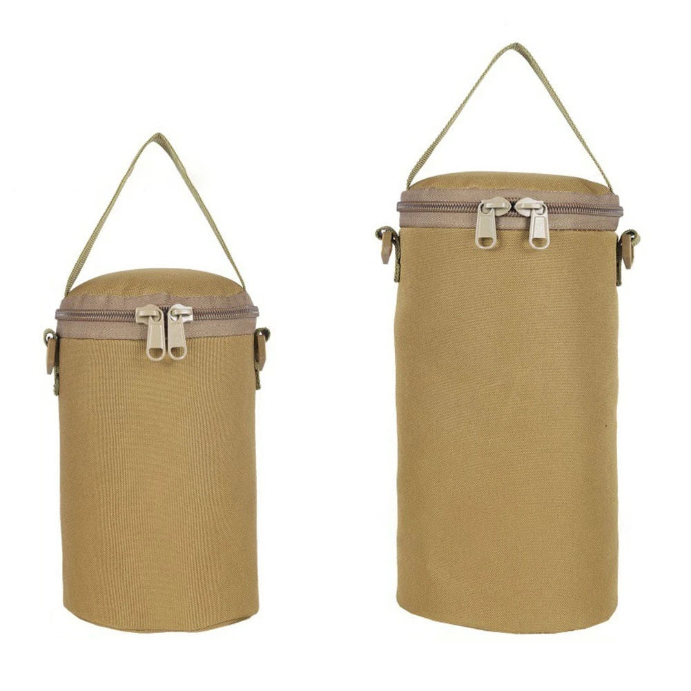 Camping Lantern Storage Bag with Strap and Zipper for Easy Outdoor Transport