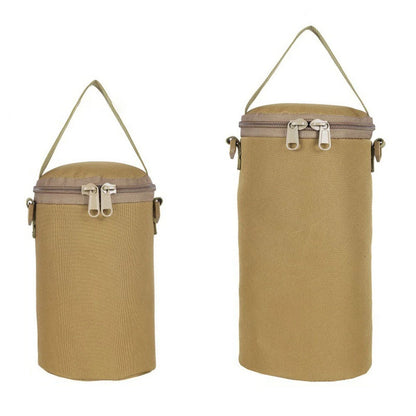 Camping Lantern Storage Bag with Strap and Zipper for Easy Outdoor Transport