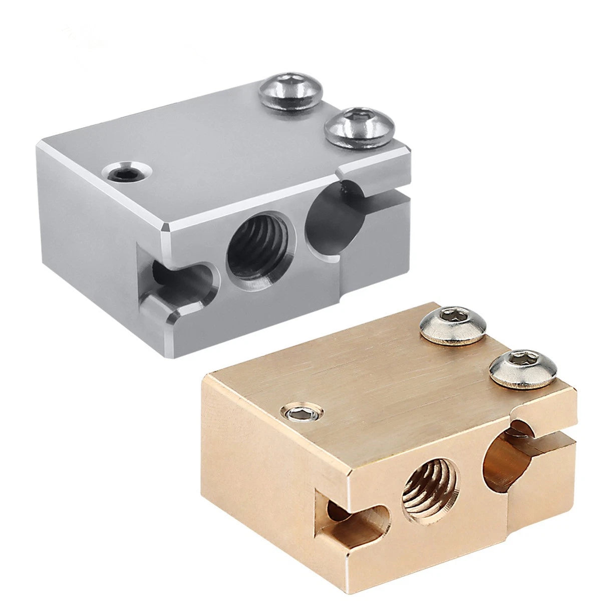 Metal Volcano Heater Block for E3D Hotend V6 Extruder PT100
