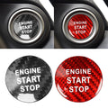 Carbon Fiber Engine Start Stop Button Cover for Lexus IS250 IS350 (2006–2013)