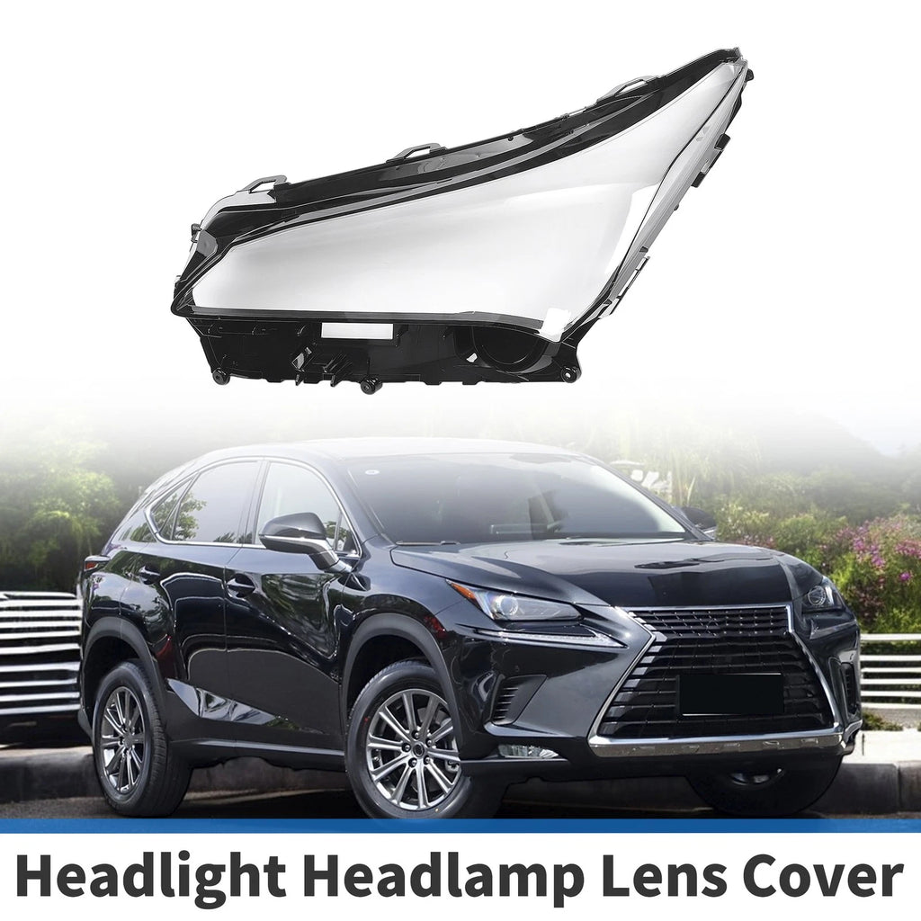 Headlight Lens Cover Front Left Replacement for Lexus NX200 NX300h (2014–2020)