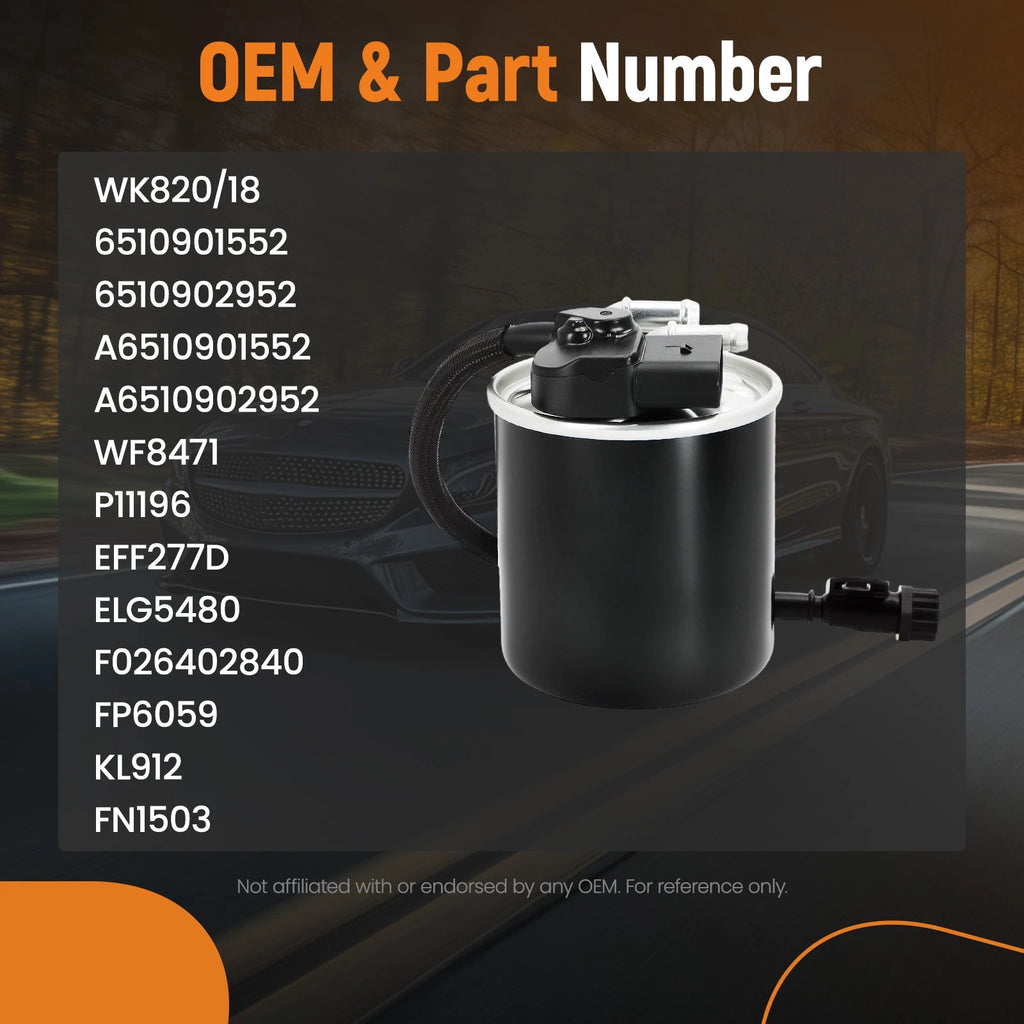 Fuel Filter for Mercedes E200 E220 CDI 2009–2015 KL912