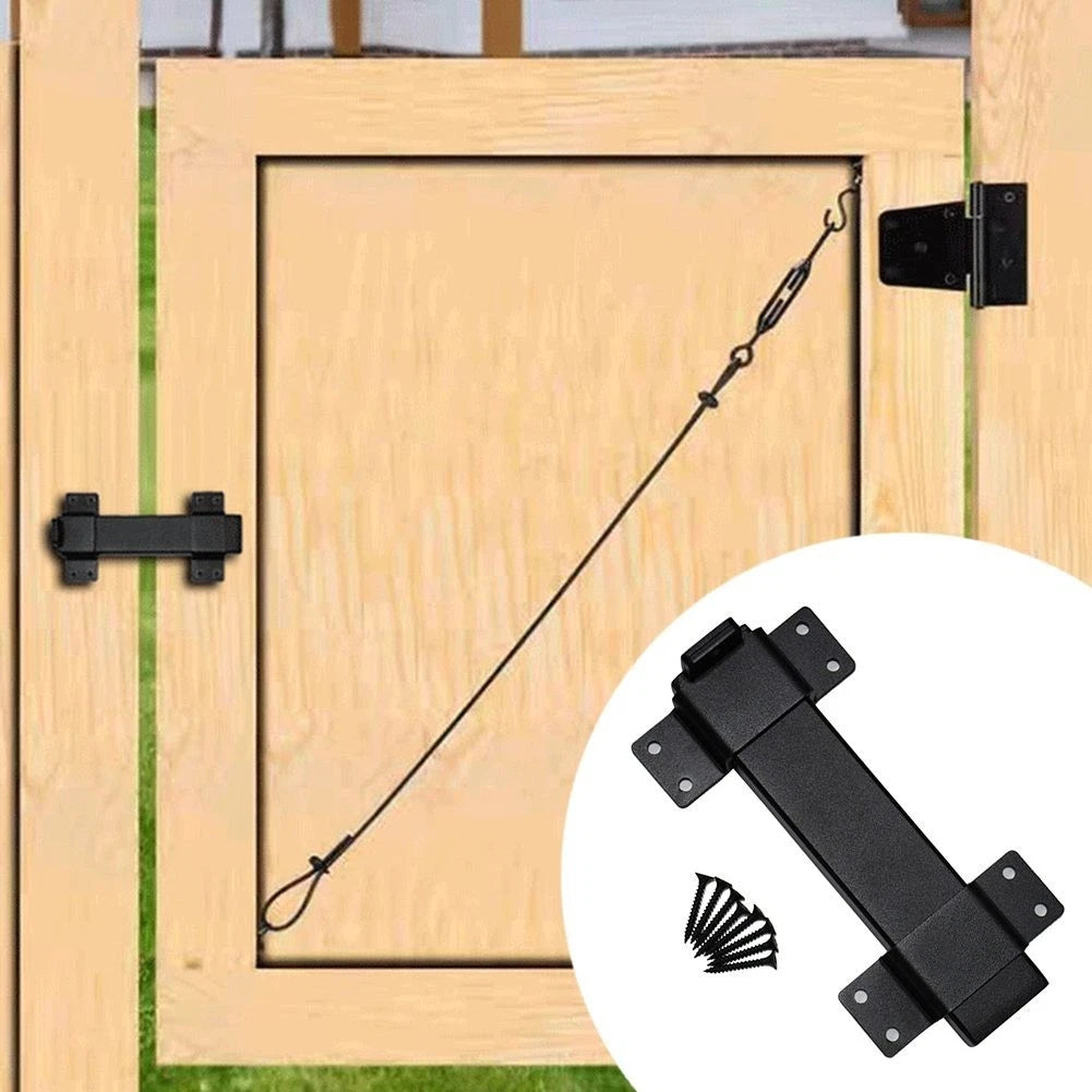 Forged Steel Slide Bolt Latch for Gate Security (19 x 7 x 5 cm)