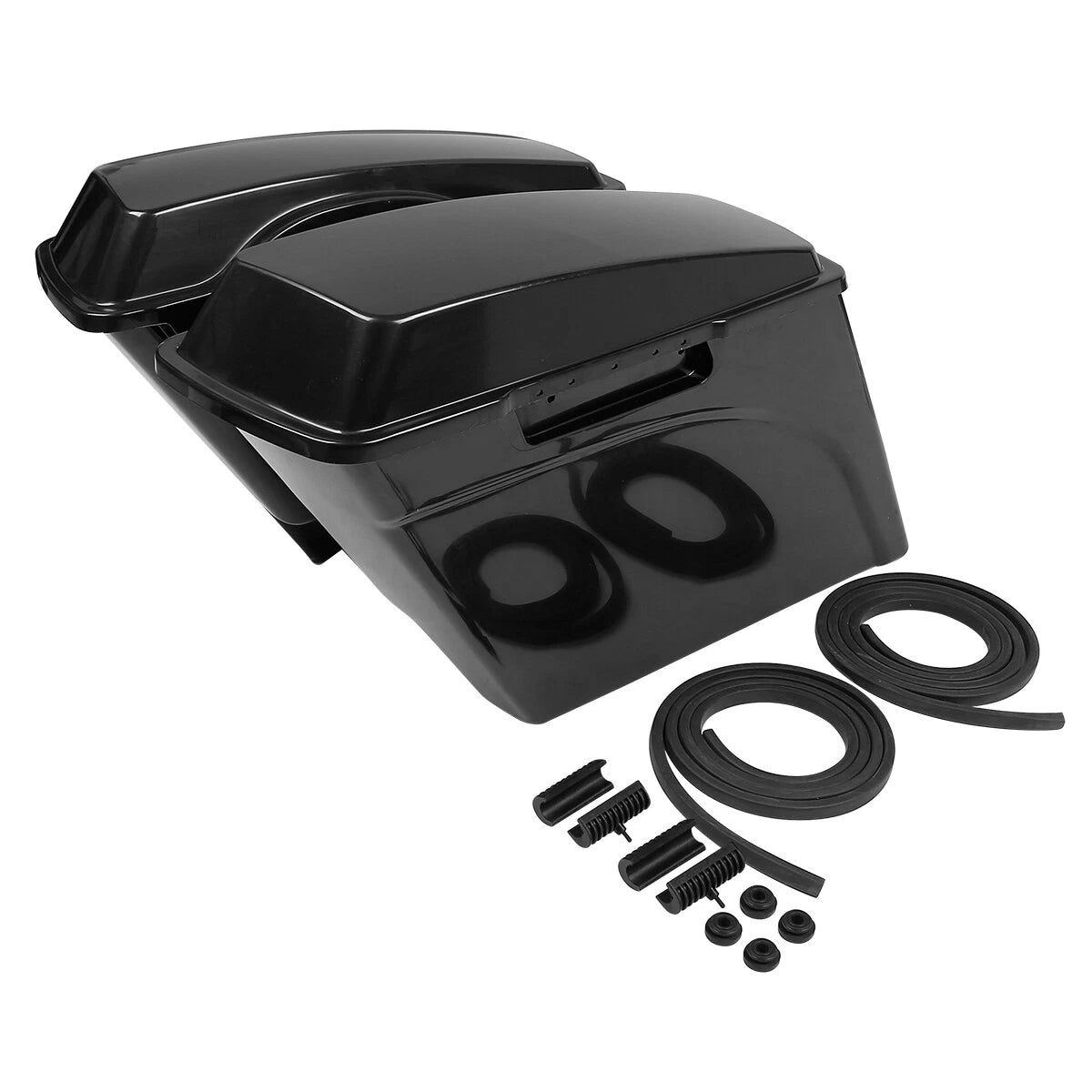 5" Extended Saddlebag Conversion Bracket for Harley Softail (1984–2017)