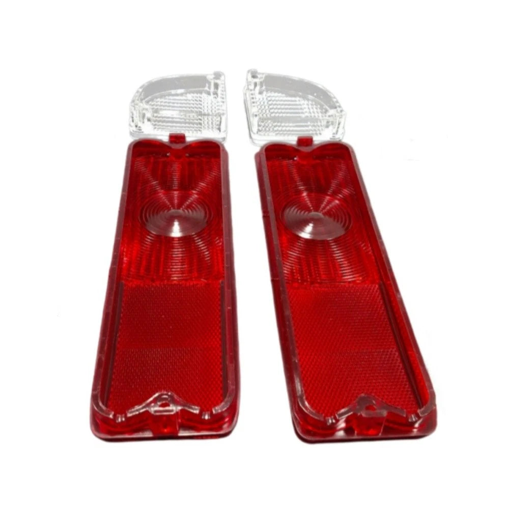 Tail Light & Reverse Lamp Lens Set for Chevy Pickup Truck (1967–1972)