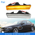 Pair Clear LED Side Marker Light Replacement for BMW E36 (1992–1999)