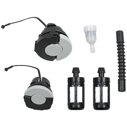 6pc Oil and Fuel Cap Set for Stihl Chainsaw MS250 MS251 MS381 MS382