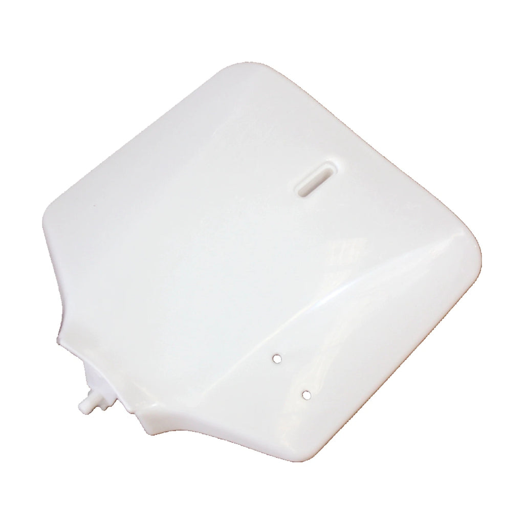White Front Plastic Number Plate for KLX110 (2010–2023)