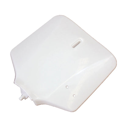 White Front Plastic Number Plate for KLX110 (2010–2023)