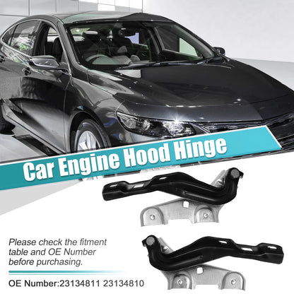 Hood Hinge Kit Right Left Replacement for Chevrolet 23134811 (2007–2013)