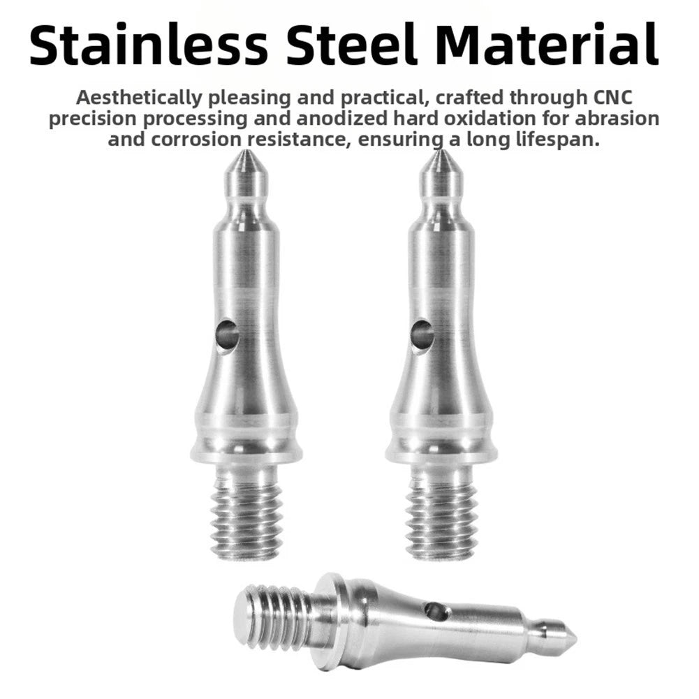 3X Tripod Feet Pads and Spikes with 38 Screw Thread for Tripods