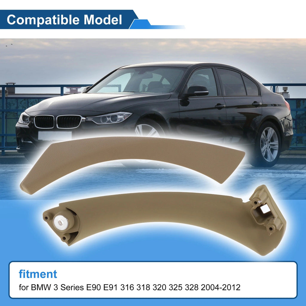 Inner Door Panel Handle for BMW 3 Series E90 E91 (2004–2012) No. 51417230850 Beige