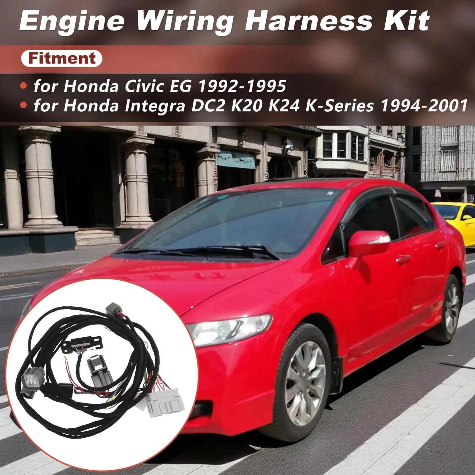 Engine Wiring Harness Replacement for Honda Civic EG (1992–1995)