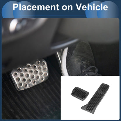 Automatic Accelerator Pedal Cover for Mazda 2 (2015–2020) Black Carbon Fiber