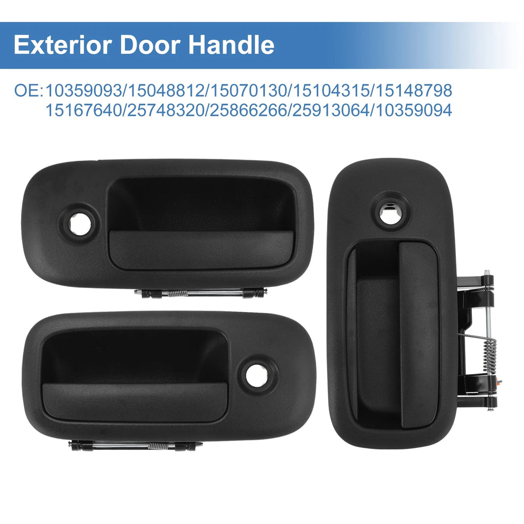 Door Handle Set Front Left and Right Rear Right for Chevrolet Express 1500 (2003–2023)