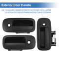 Door Handle Set Front Left and Right Rear Right for Chevrolet Express 1500 (2003–2023)