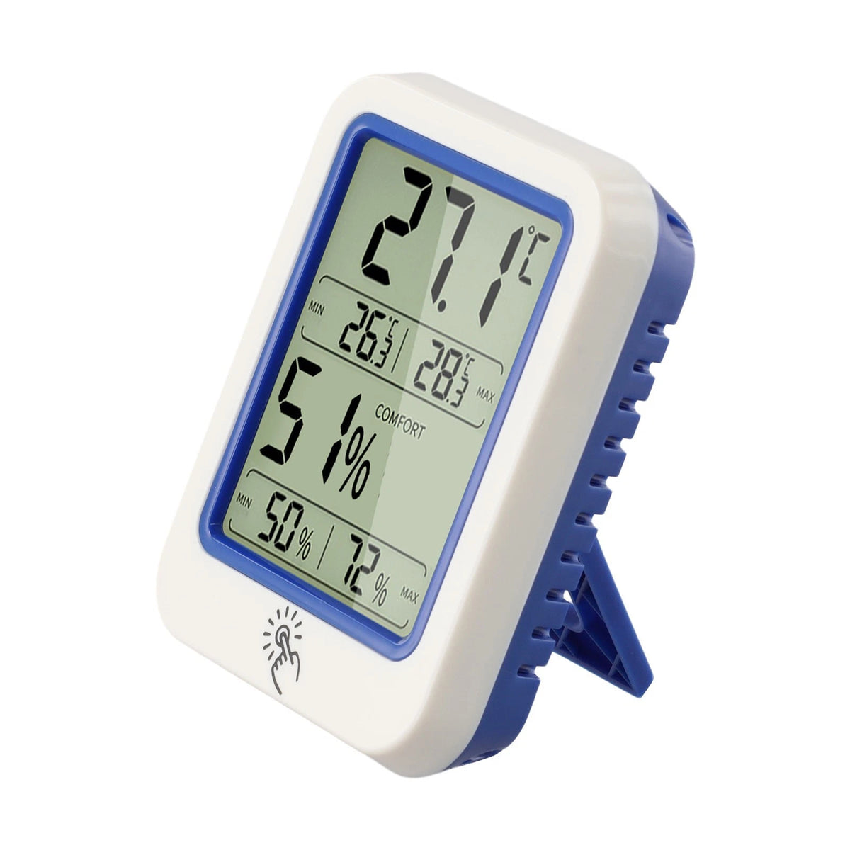 Compact Room Thermometer Hygrometer for Home Climate Control