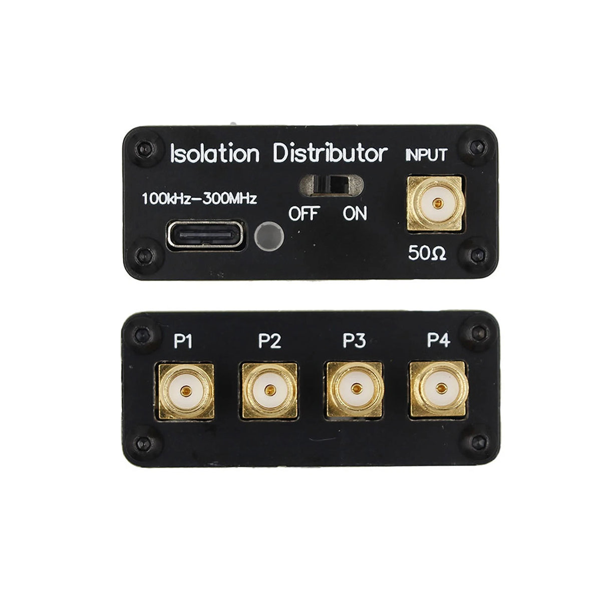 Active RF Isolated Splitter for RF Signals SDR GPSDO Antenna