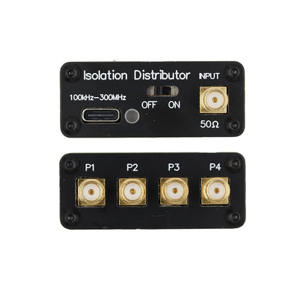 Active RF Isolated Splitter for RF Signals SDR GPSDO Antenna