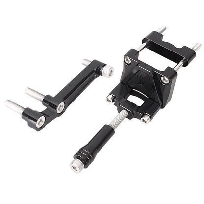 CNC Aluminum Steering Damper Stabilizer Bracket for Kawasaki Ninja 300 (2013–2016)
