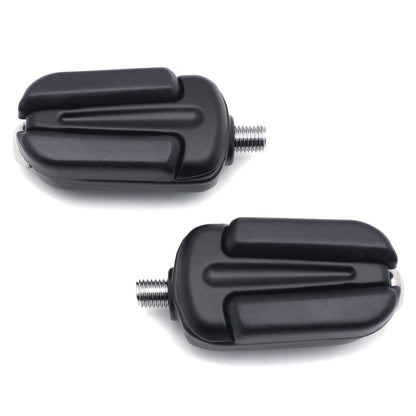 2X Black Slipstream Shifter Pegs for Harley Softail Deluxe / Springer Classic