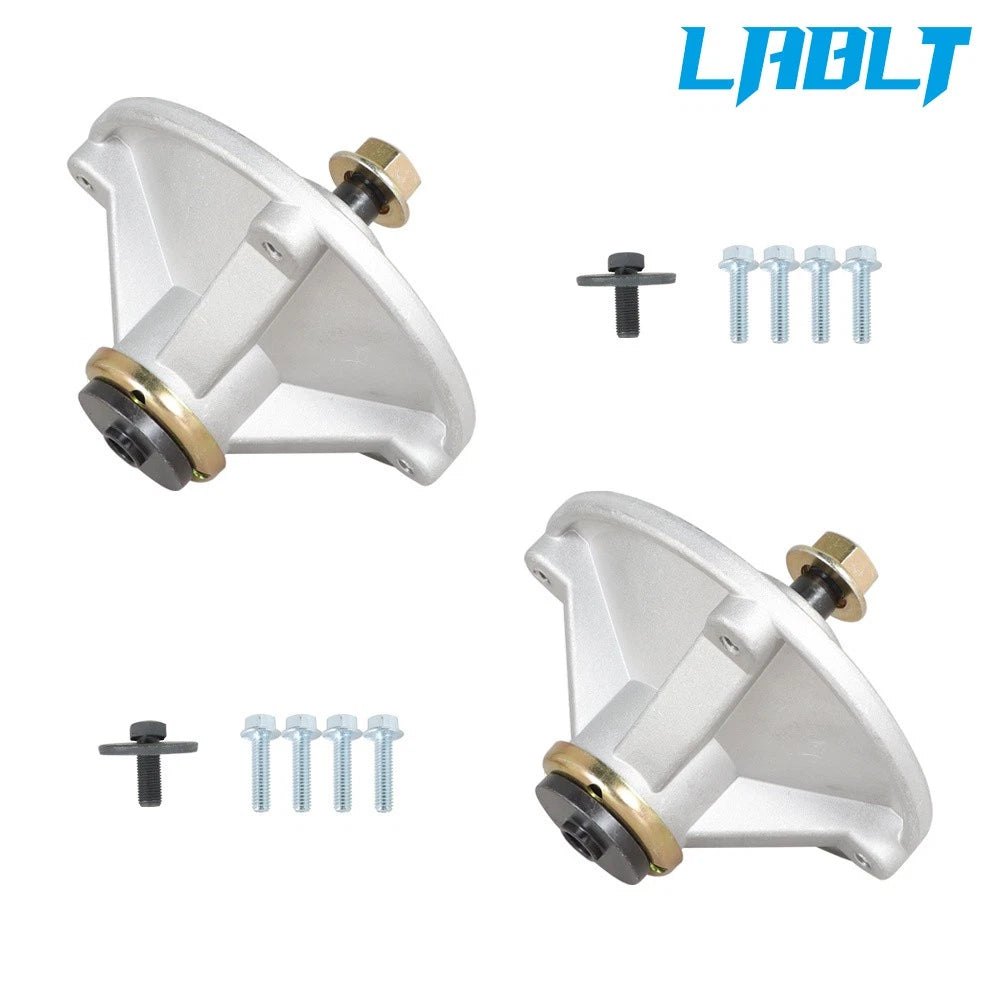 Set of 2 Spindle Assembly for Toro Timecutter Z4200 (110-6866, 117-1192)