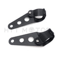 Headlight Fork Clamp Mounting Brackets for Motorcycles (28mm-38mm Tubes)