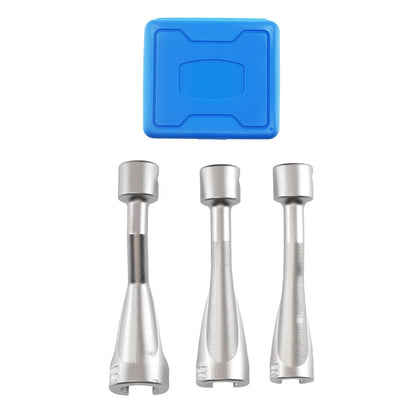 3pc Diesel Injector Socket Set 14/17/19mm for BMW/Mercedes/Opel