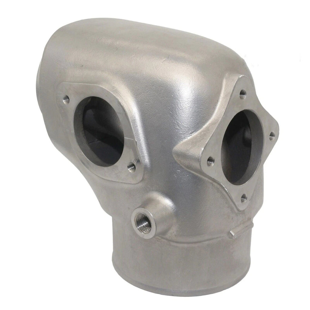 Stainless Steel Elbow for Volvo Penta D4-180 / D4-320 (Replaces 21684826, 3884701)