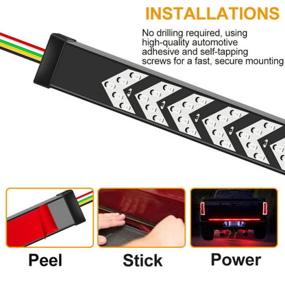 60" Tailgate LED Strip Light Bar for Truck (Universal Fit)