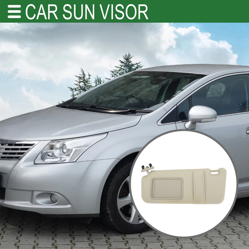 Left Driver Side Car Sun Visor OEM Replacement for Toyota Camry (2007–2011)