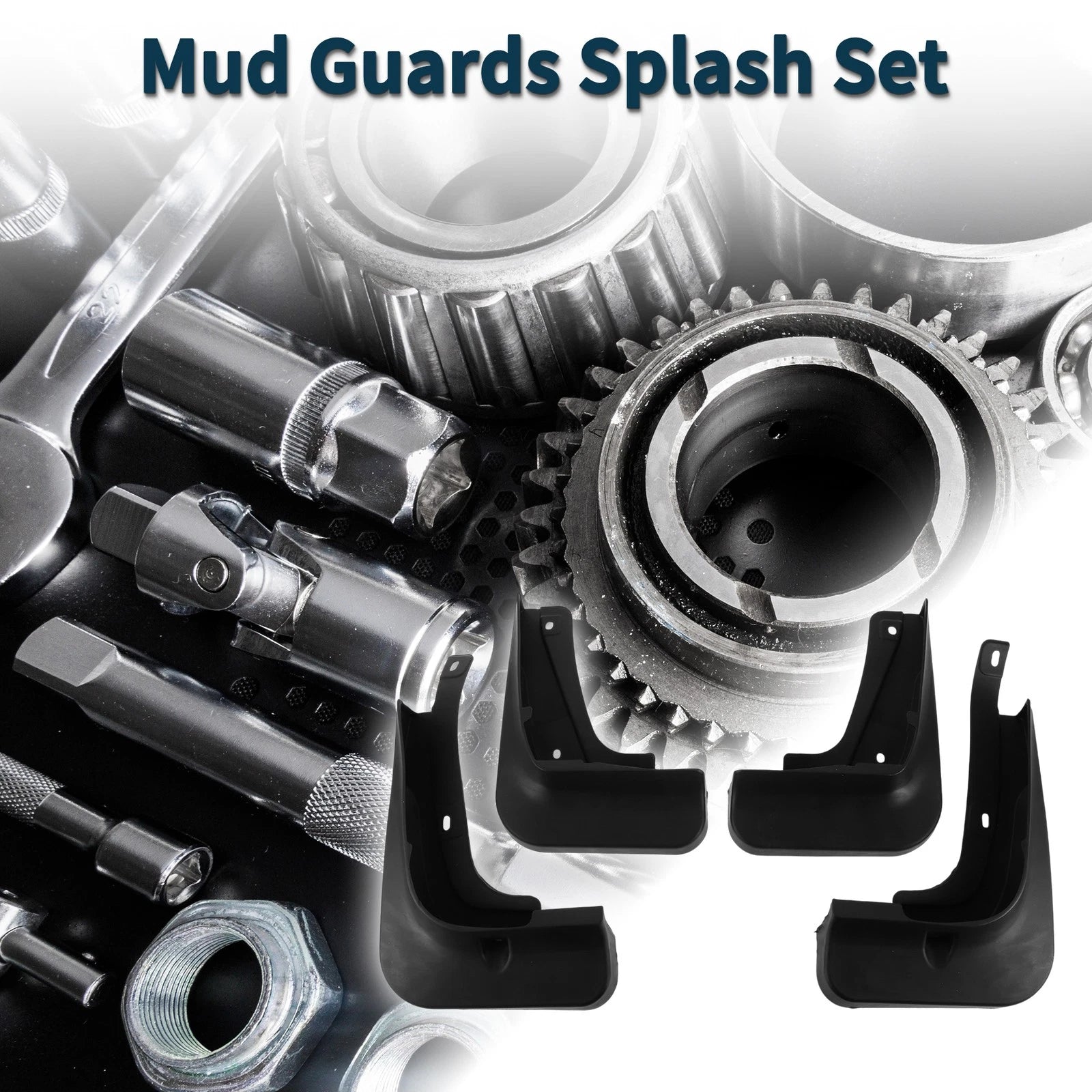 Mud Flaps Splash Guards 1 Set for Volkswagen ID.6 (2021–2023)