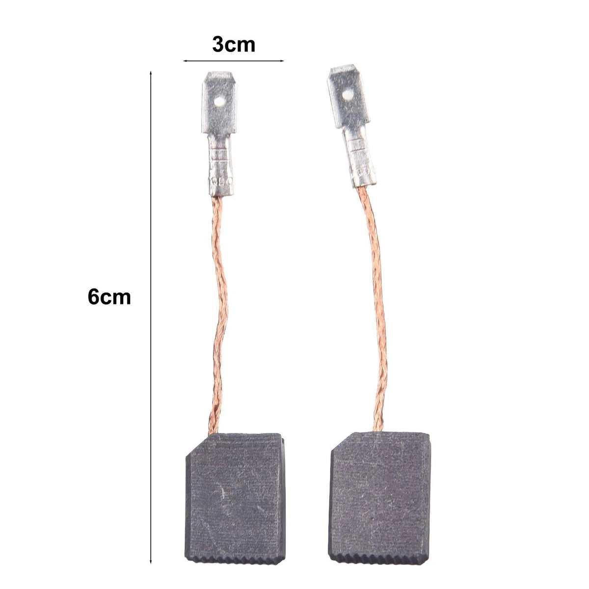 Pair of Replacement Carbon Brushes for Wepba 17125