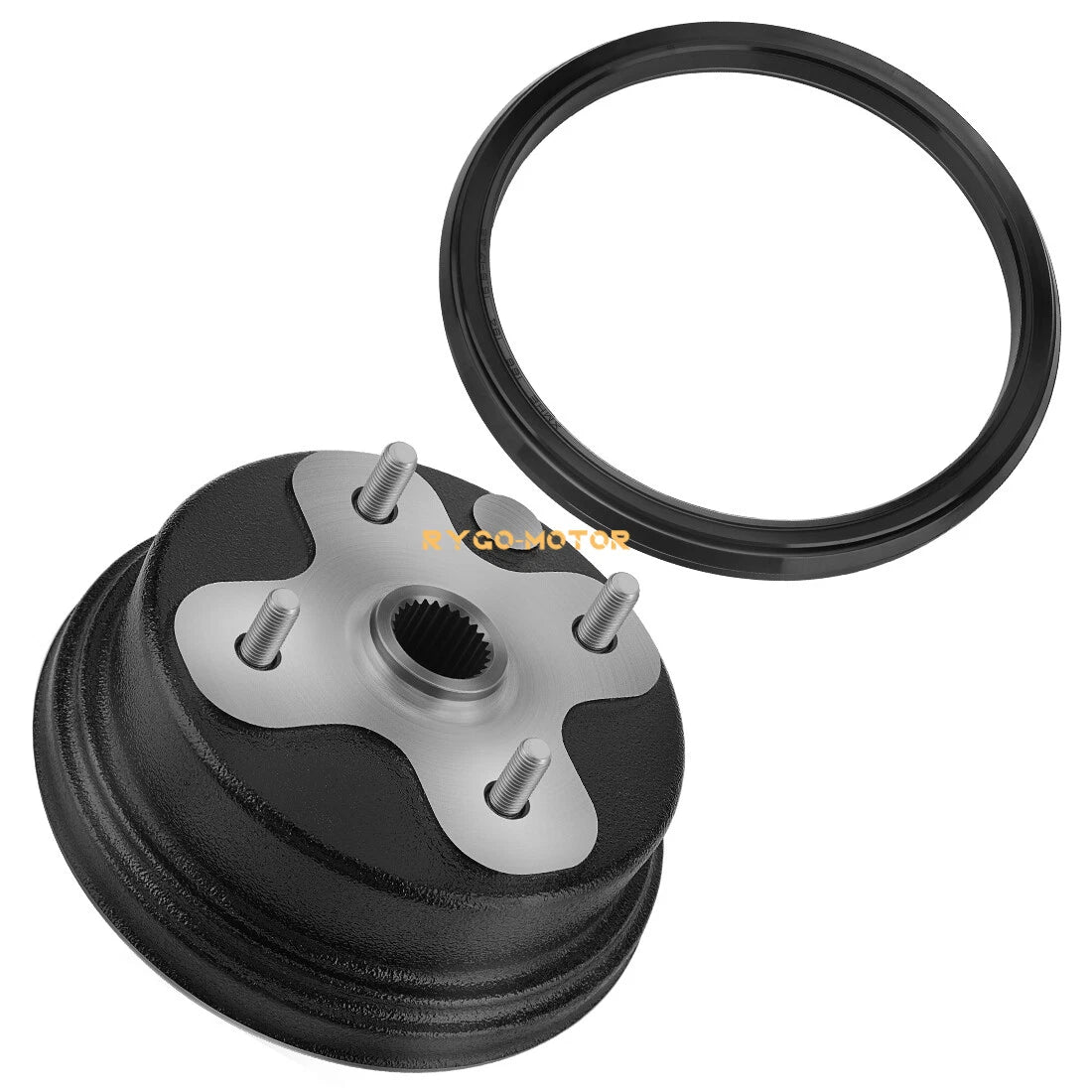 Brake Drum Hub & Dust Seal for Yamaha Timberwolf 250 (1994–2000)