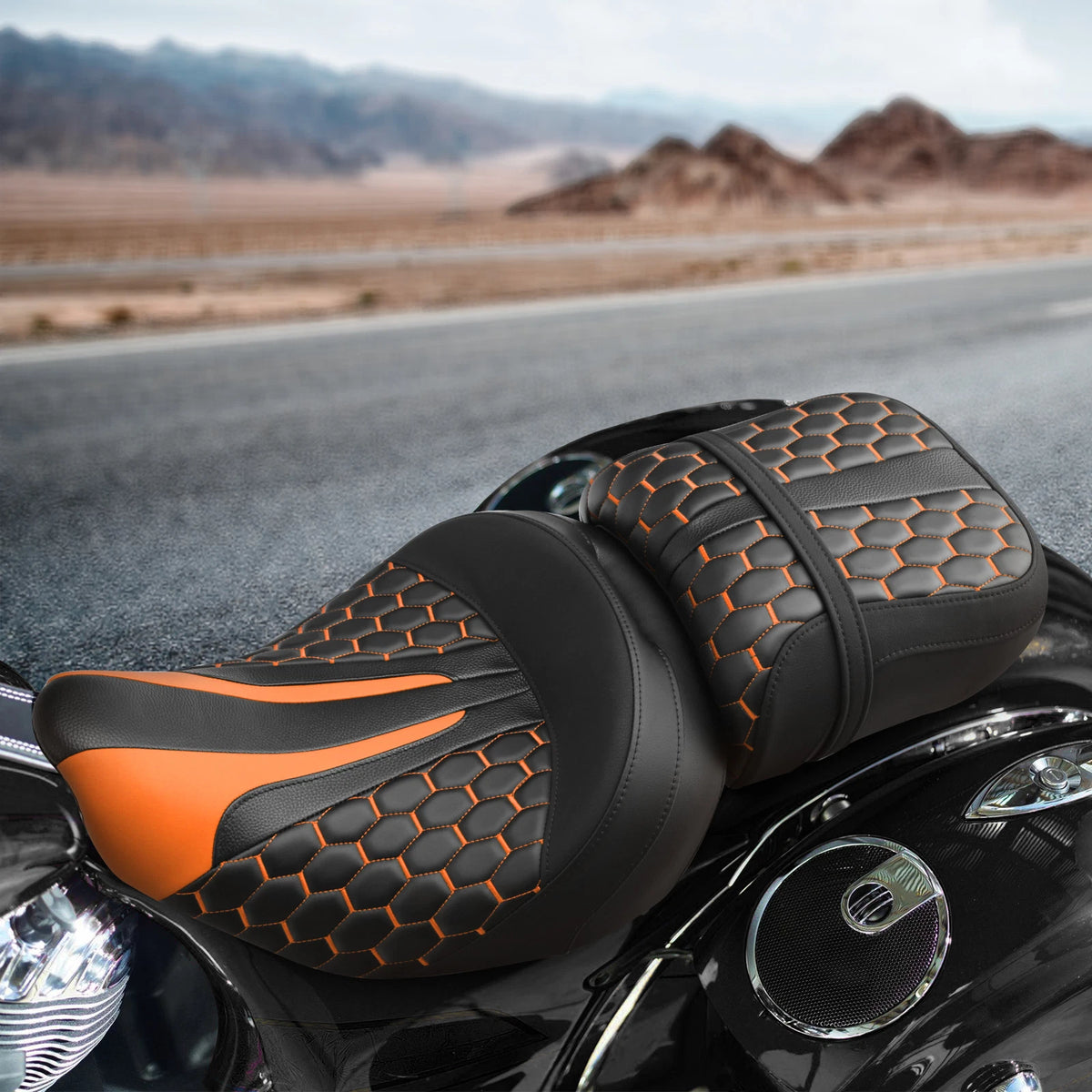 Driver & Passenger Seat for Indian Chief Chieftain Springfield Vintage (2014–2023)