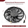 Cooling Fan for Polaris Ranger 400 425 500 570 (2006–2021) 2410865 2410340