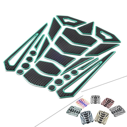 1pc Motorcycle Oil Fuel/Gas Tank Pad Cover Guard Protector Decal Sticker Grip